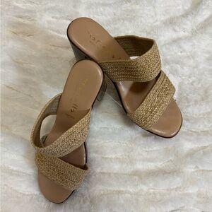 Maison Martin Margiela Beige Woven Sandals Size 8 New